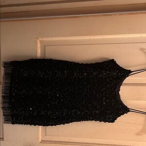 Black Sequin cocktail Dress
